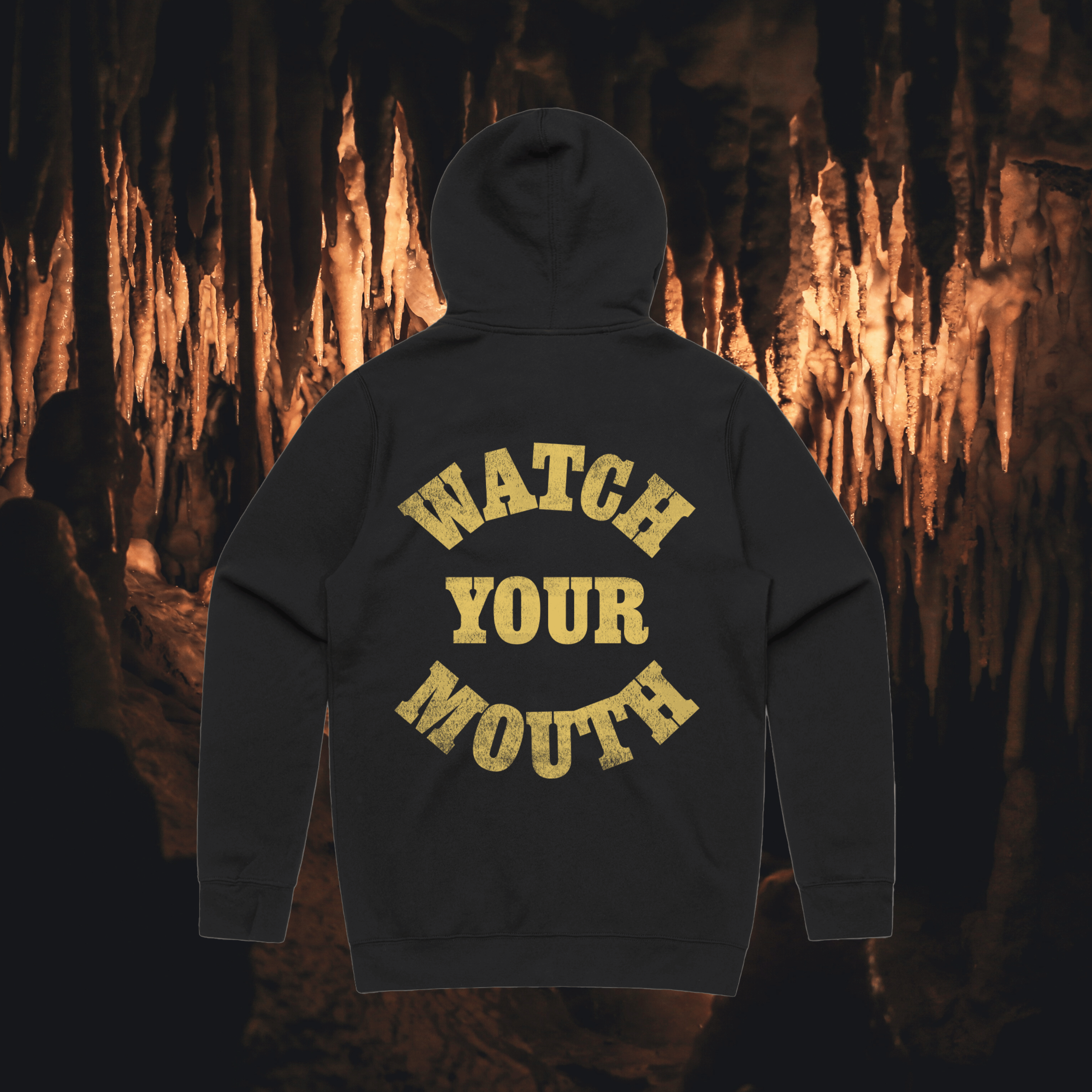 Watch Your Mouth Zip Hoodie – Josiah Queen