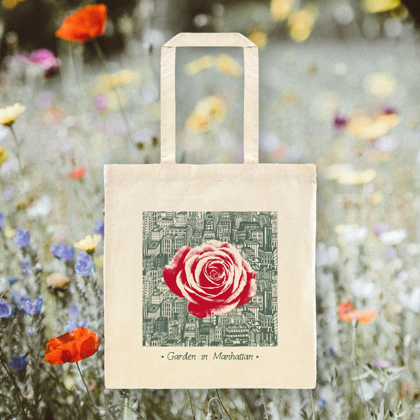 Garden in Manhattan Tote