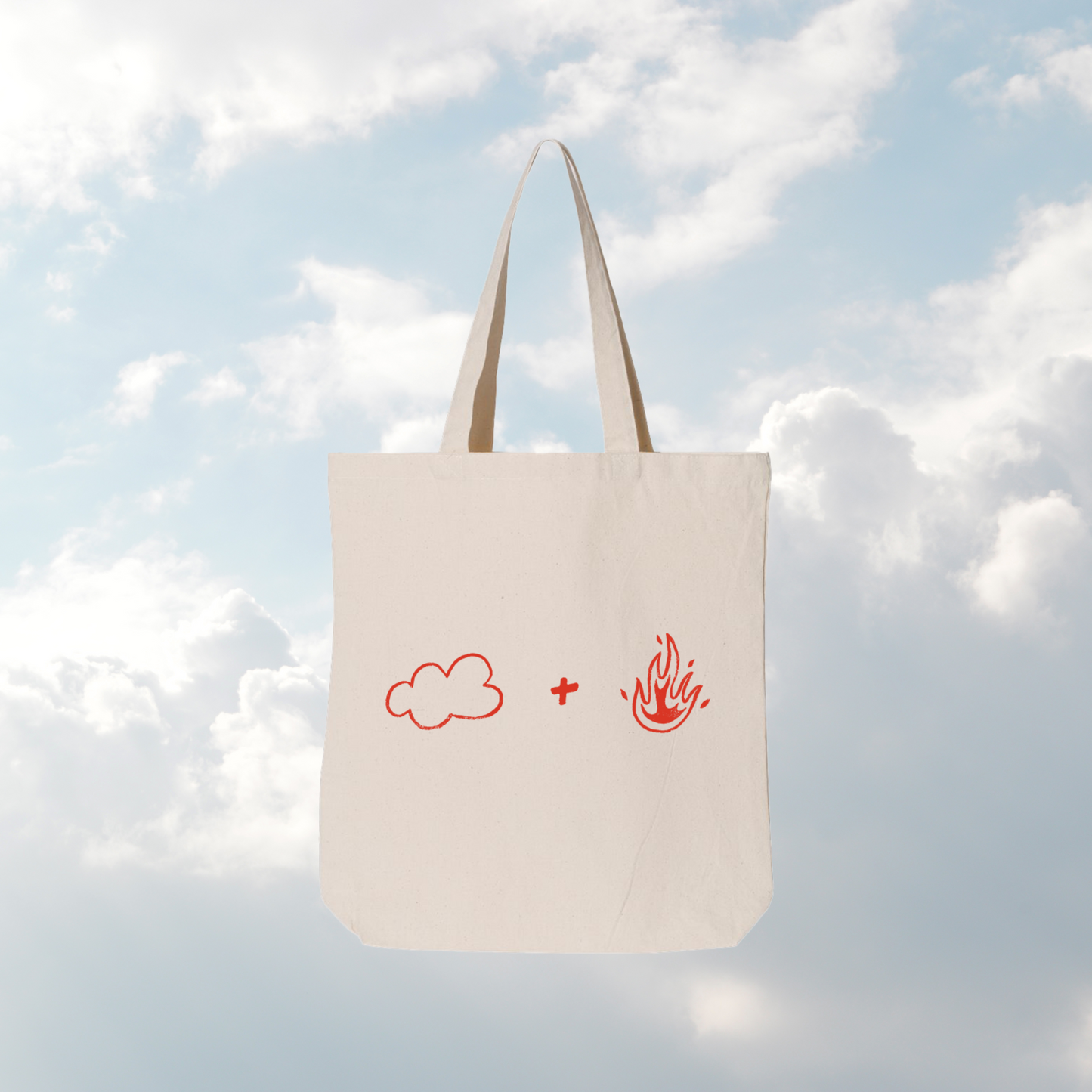 Cloud and Fire Tote