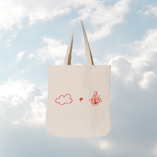 Cloud and Fire Tote