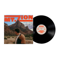 Vinyl record with cover featuring a mountain landscape and 'MT. ZION' text.